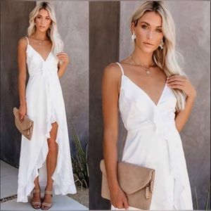 Vici White Maxi Dress